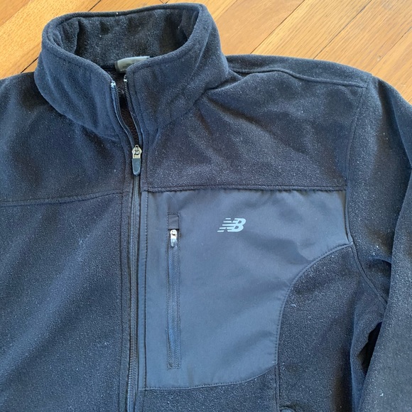 New Balance Fleece Jacket Men’s Size Small - Picture 2 of 3